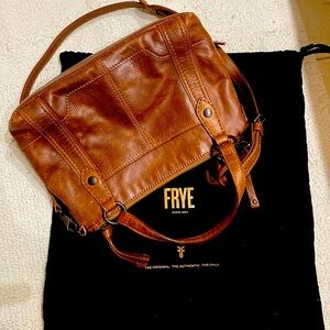 Frye medium size cross body purse.